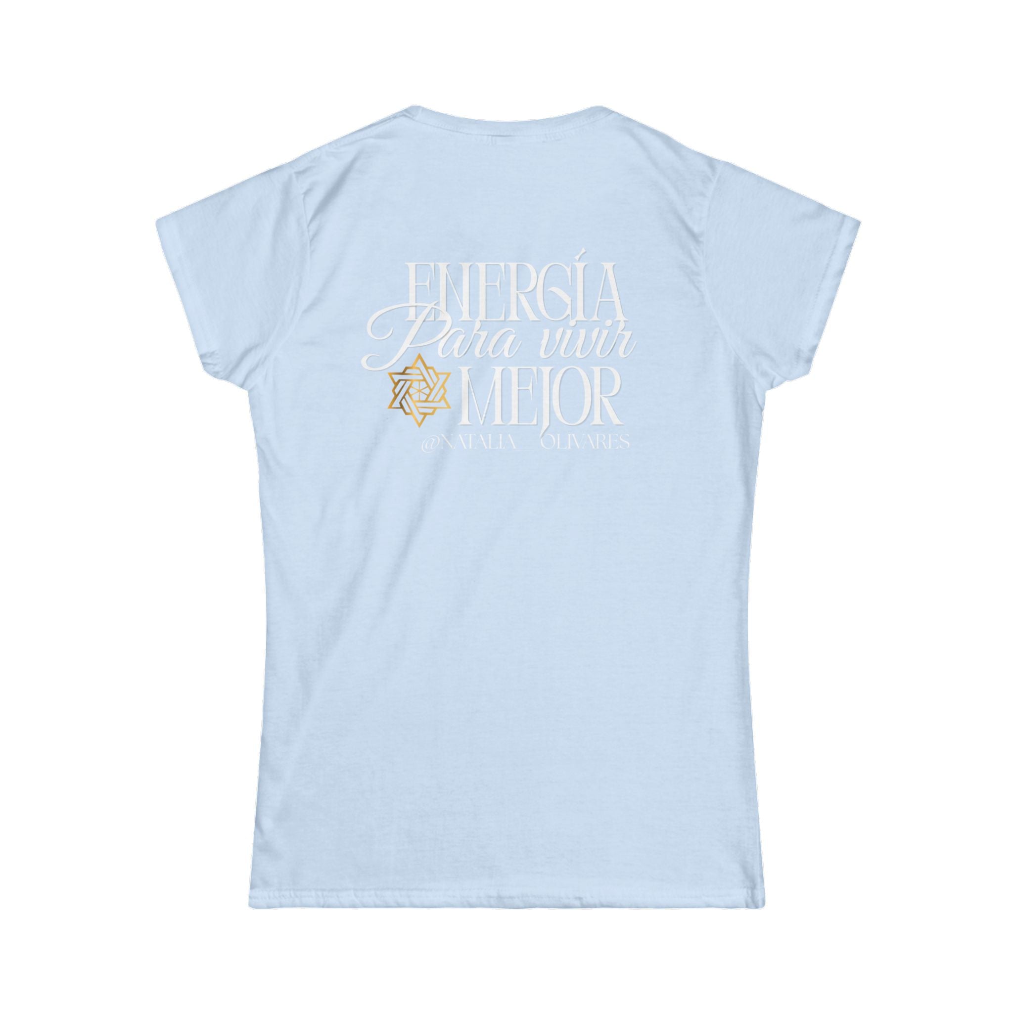 Camiseta Mujer — "Energía para vivir mejor"