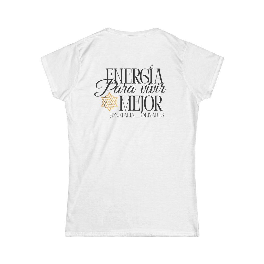 Camiseta Mujer — "Energía para vivir mejor"