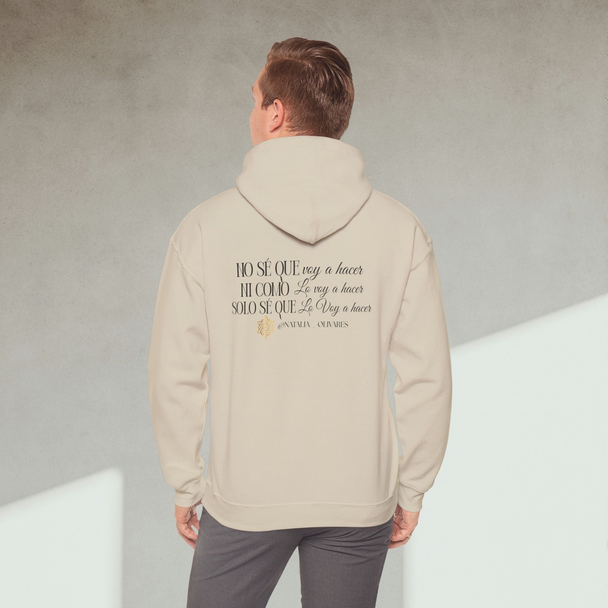 Hoodie - "No sé que voy a hacer, ni como lo voy a hacer, solo se que lo voy a hacer"