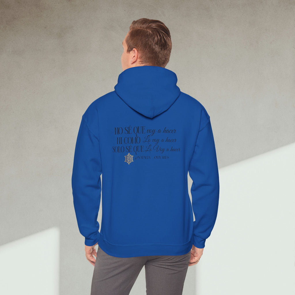 Hoodie - "No sé que voy a hacer, ni como lo voy a hacer, solo se que lo voy a hacer"