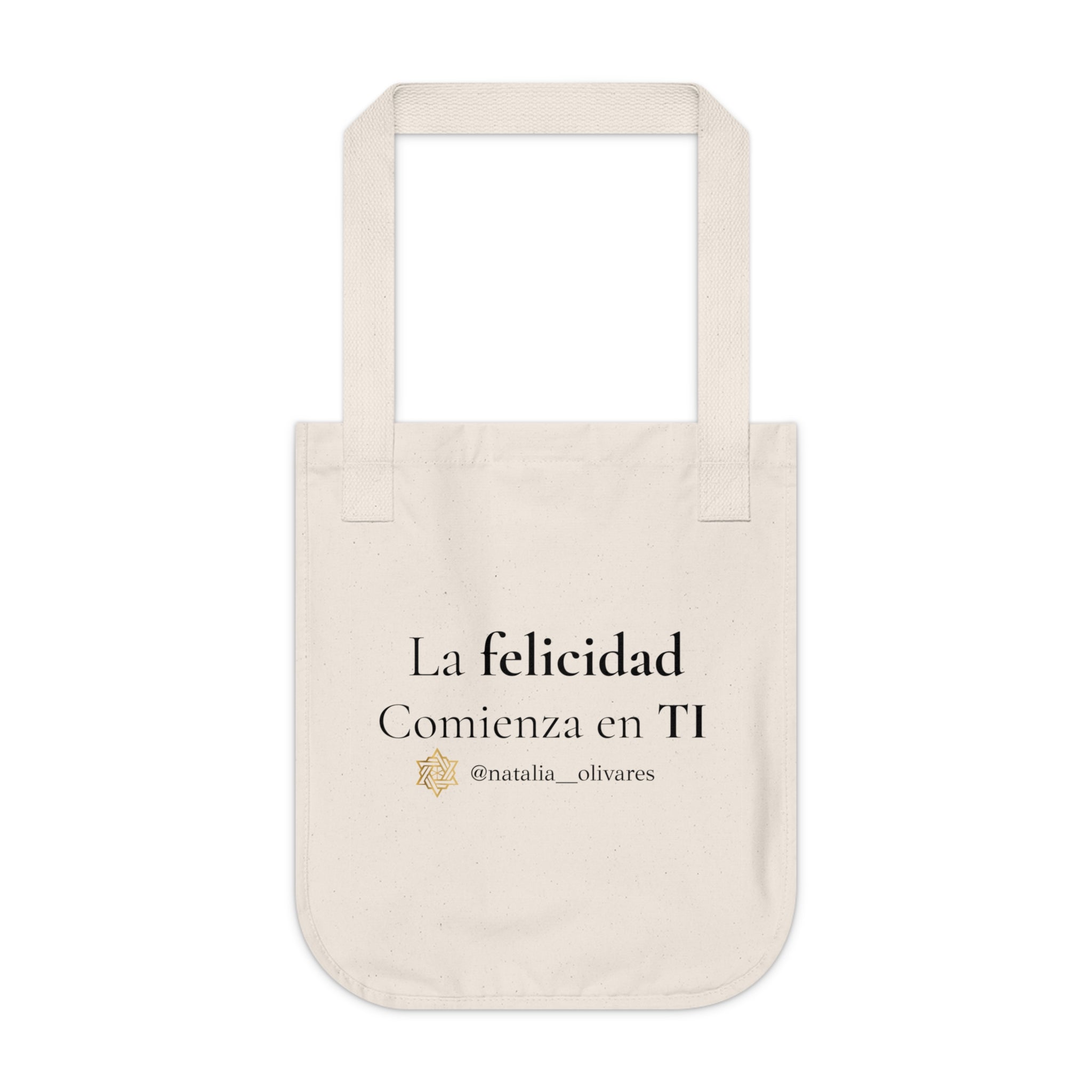 Bolsa - "La felicidad comienza en ti"