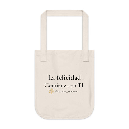 Bolsa - "La felicidad comienza en ti"